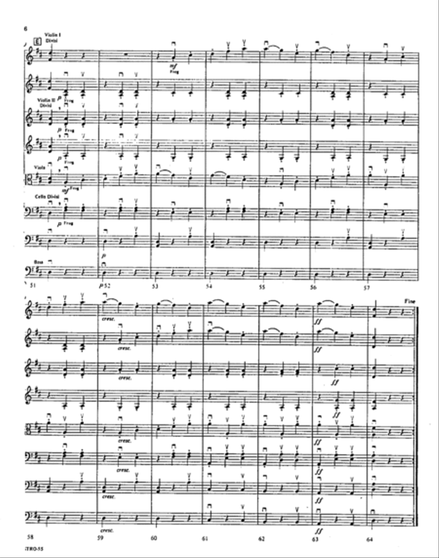 Serenade No. 1 in D Op. 11: Scherzo Orchestra scores gallery preview page 5