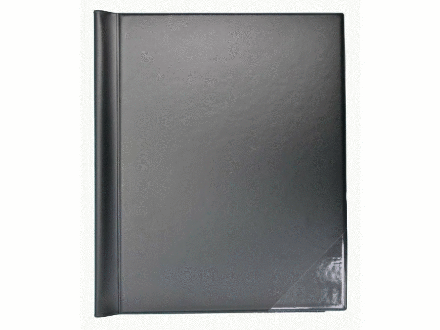 Book cover for Choral folder black quarto format spine 3 cm