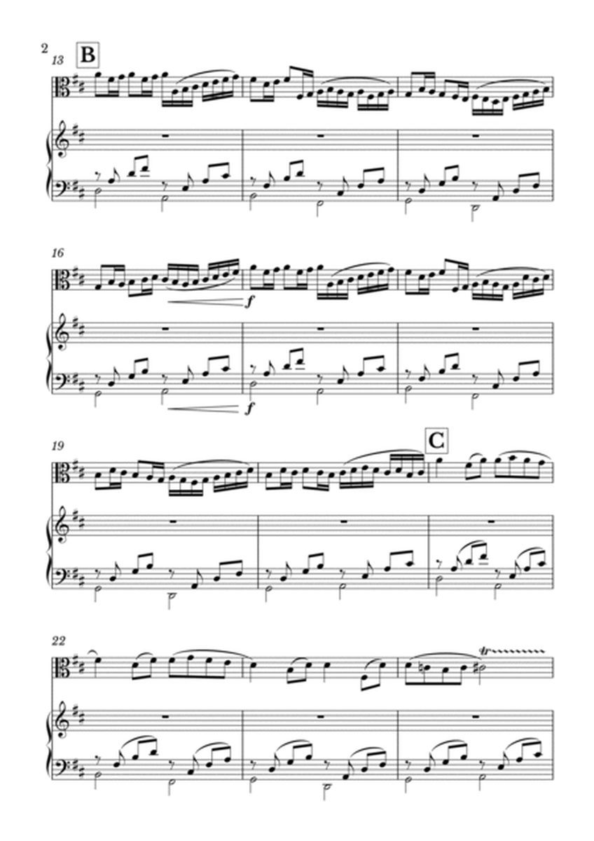 Canon in D for Viola and Piano image number null