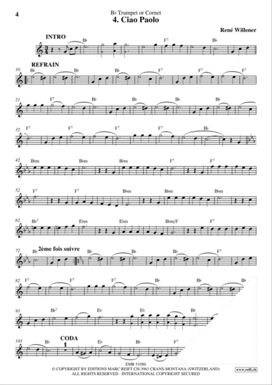 La Fete au Chalet Volume 1 Cornet scores gallery preview page 6