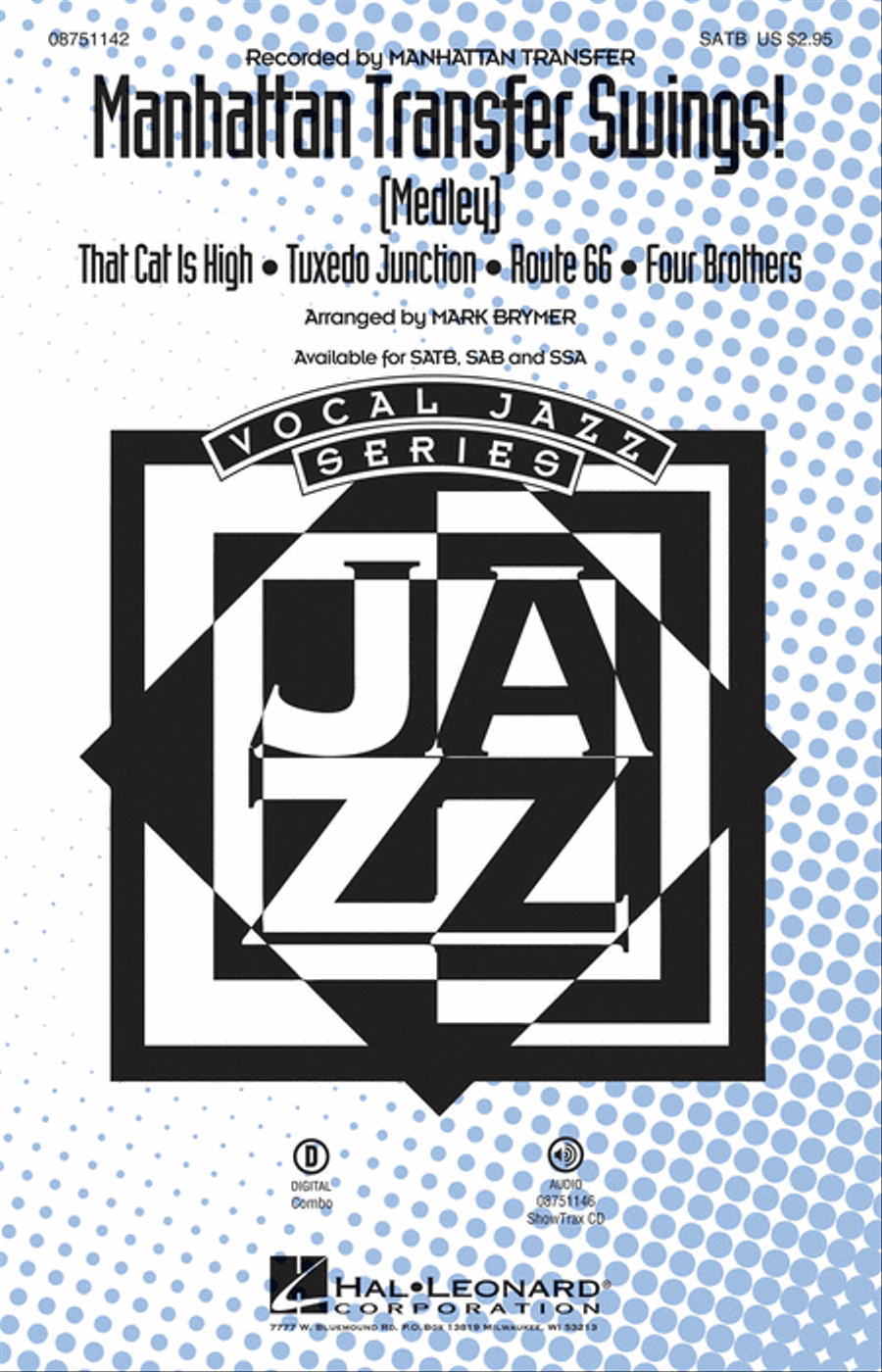Manhattan Transfer Swings! 4-Part scores gallery preview page 1