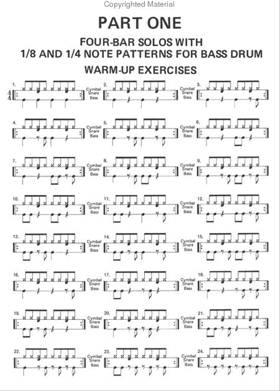 Joel Rothman's Rock Drum Solos To Develop Coordination Drums scores gallery preview page 2
