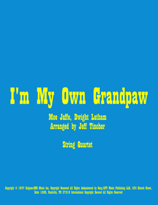 Book cover for I'm My Own Grandpaw