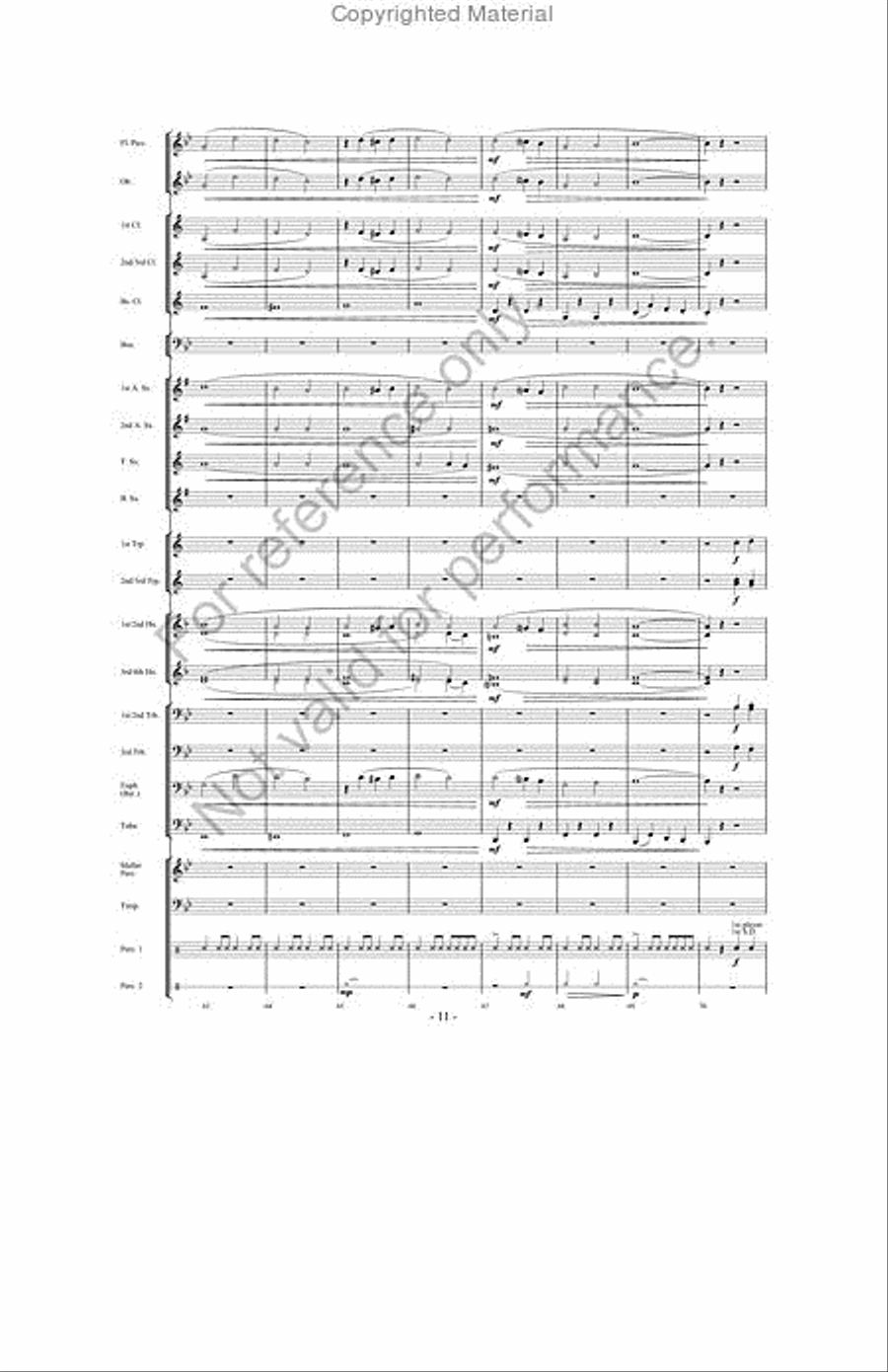 March Jubilee March Jubilee Concert Band scores gallery preview page 10