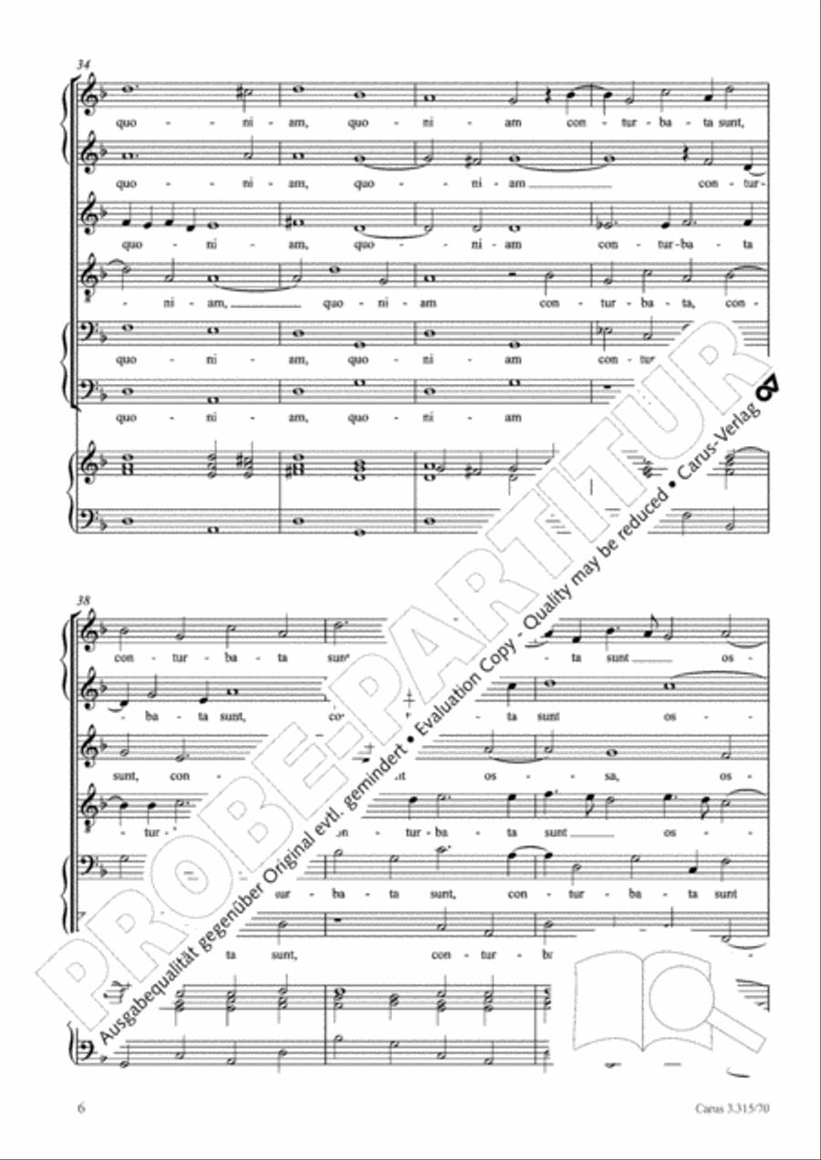 Domine, ne in furore SV 298 SSATBB scores gallery preview page 7