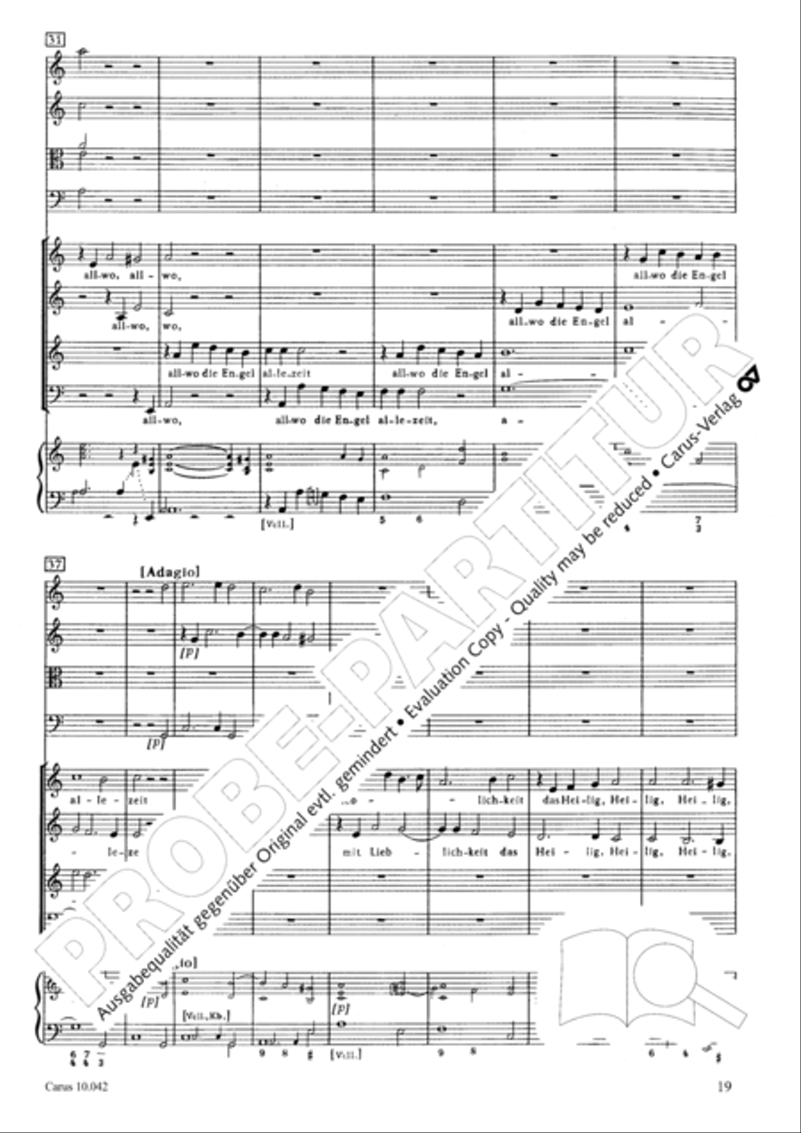 Mein Freund ist mein 4-Part scores gallery preview page 20