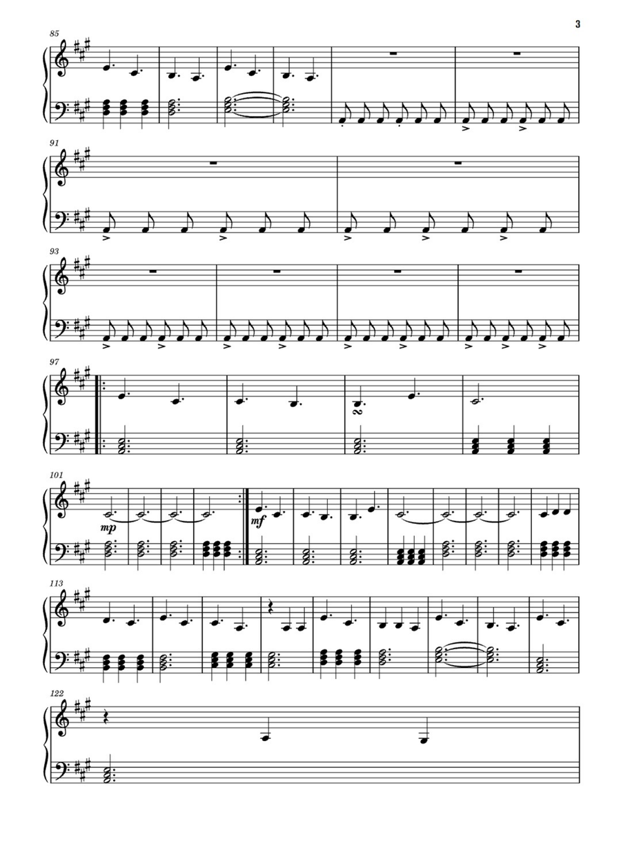This Side Of Paradise This Side Of Paradise Easy Piano scores gallery preview page 3