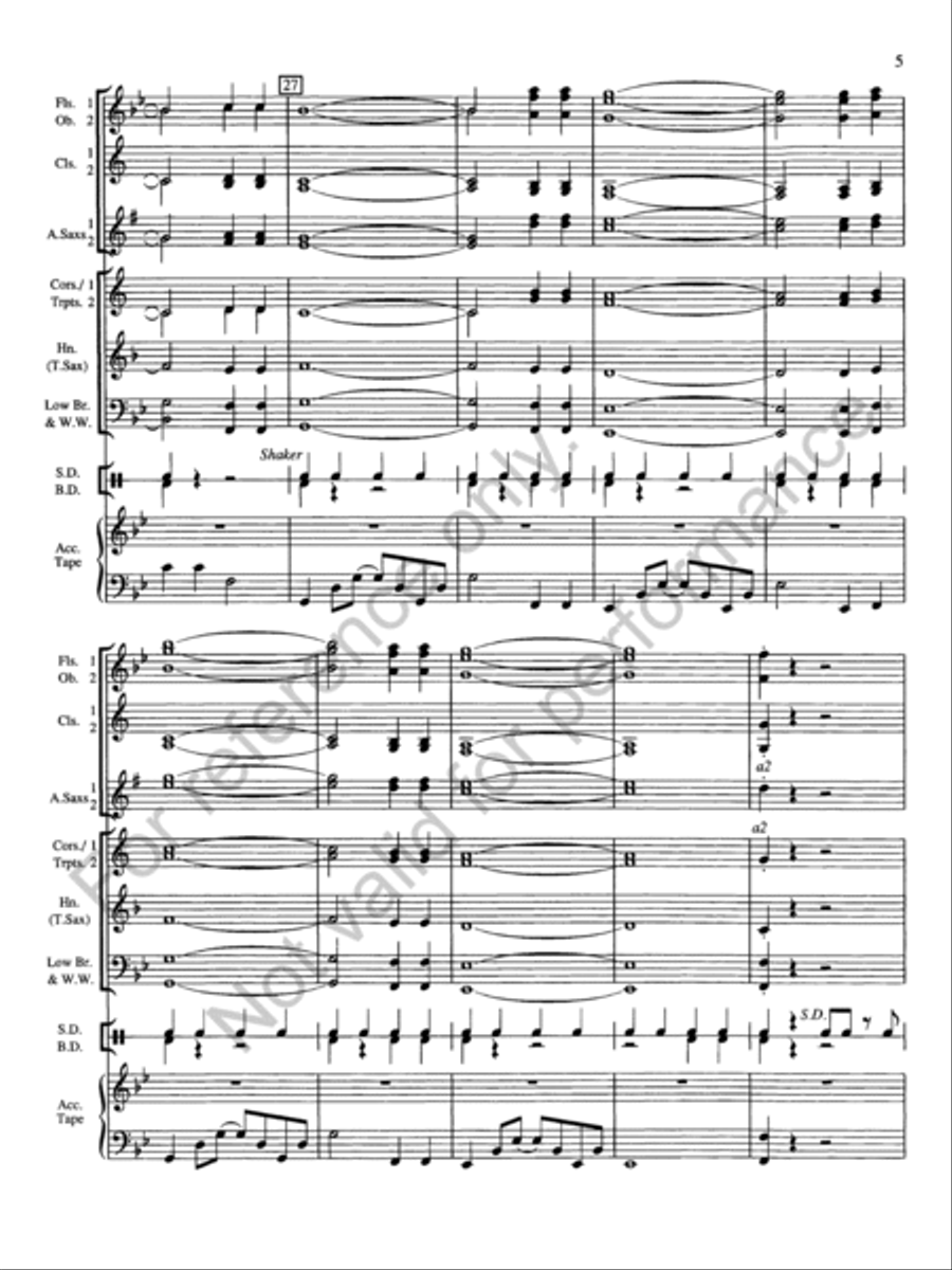 Safari Concert Band scores gallery preview page 6