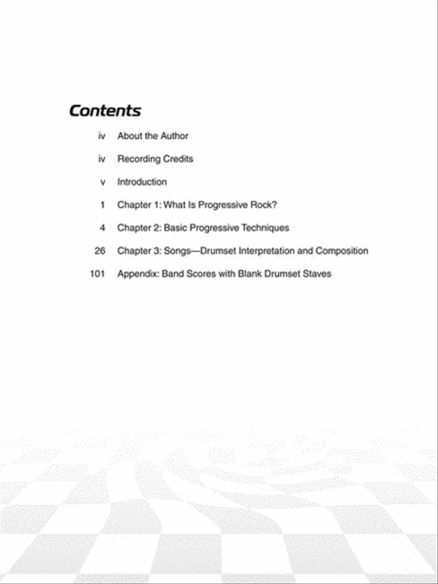 Progressive Rock Drumming Drums scores gallery preview page 3