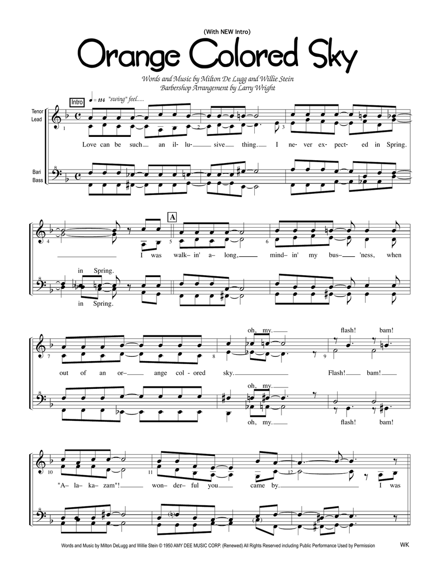 Orange Colored Sky SSAA scores gallery preview page 1