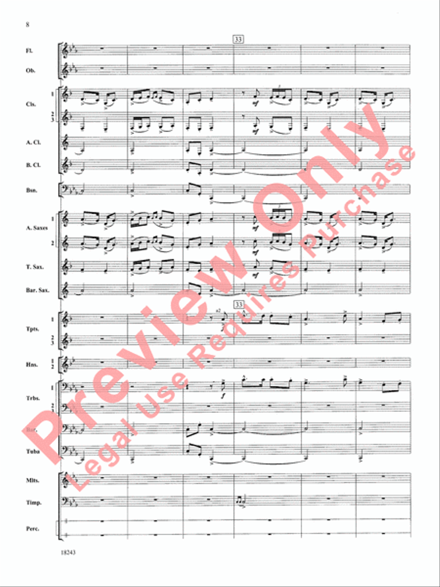 A Longford Legend A Longford Legend Concert Band scores gallery preview page 9