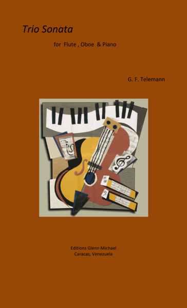 Telemann Trio Sonata for Flute, Oboe & pno image number null