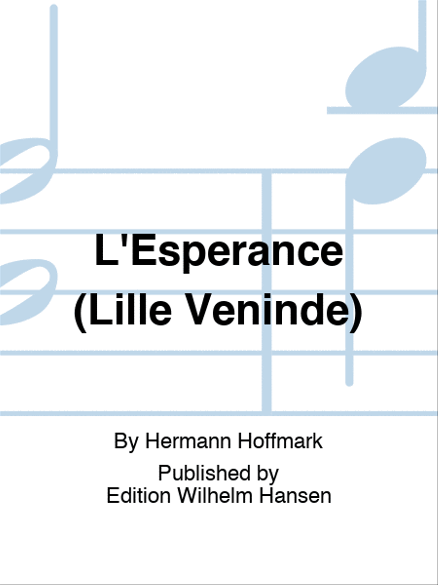 L'Esperance (Lille Veninde) Orchestra scores gallery preview page 1
