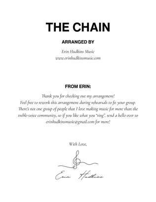 Book cover for The Chain