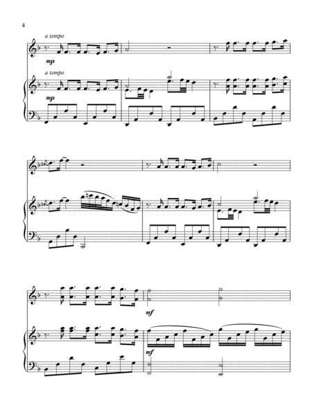 "I Dreamed A Dream" for Violin and Piano image number null