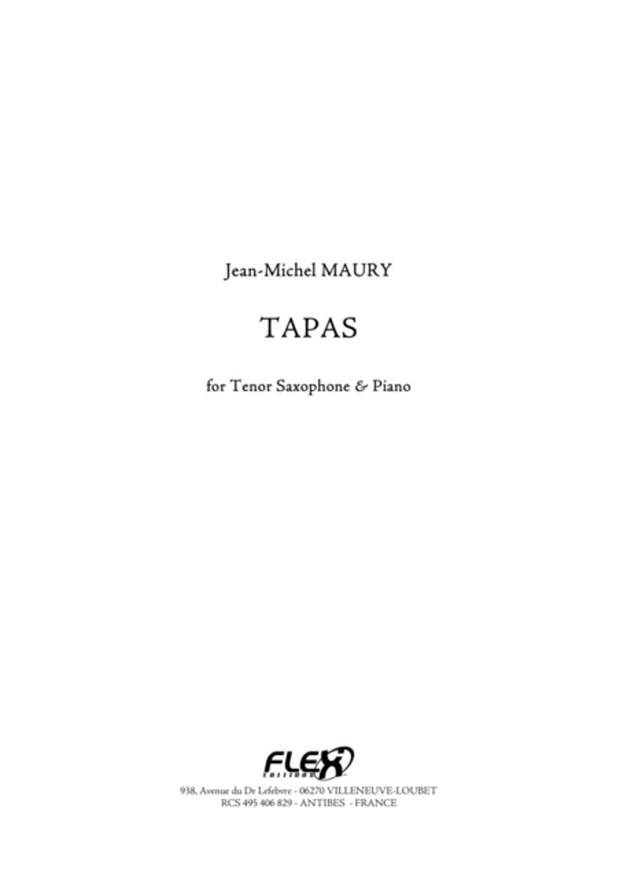 Tapas Alto Saxophone scores gallery preview page 1