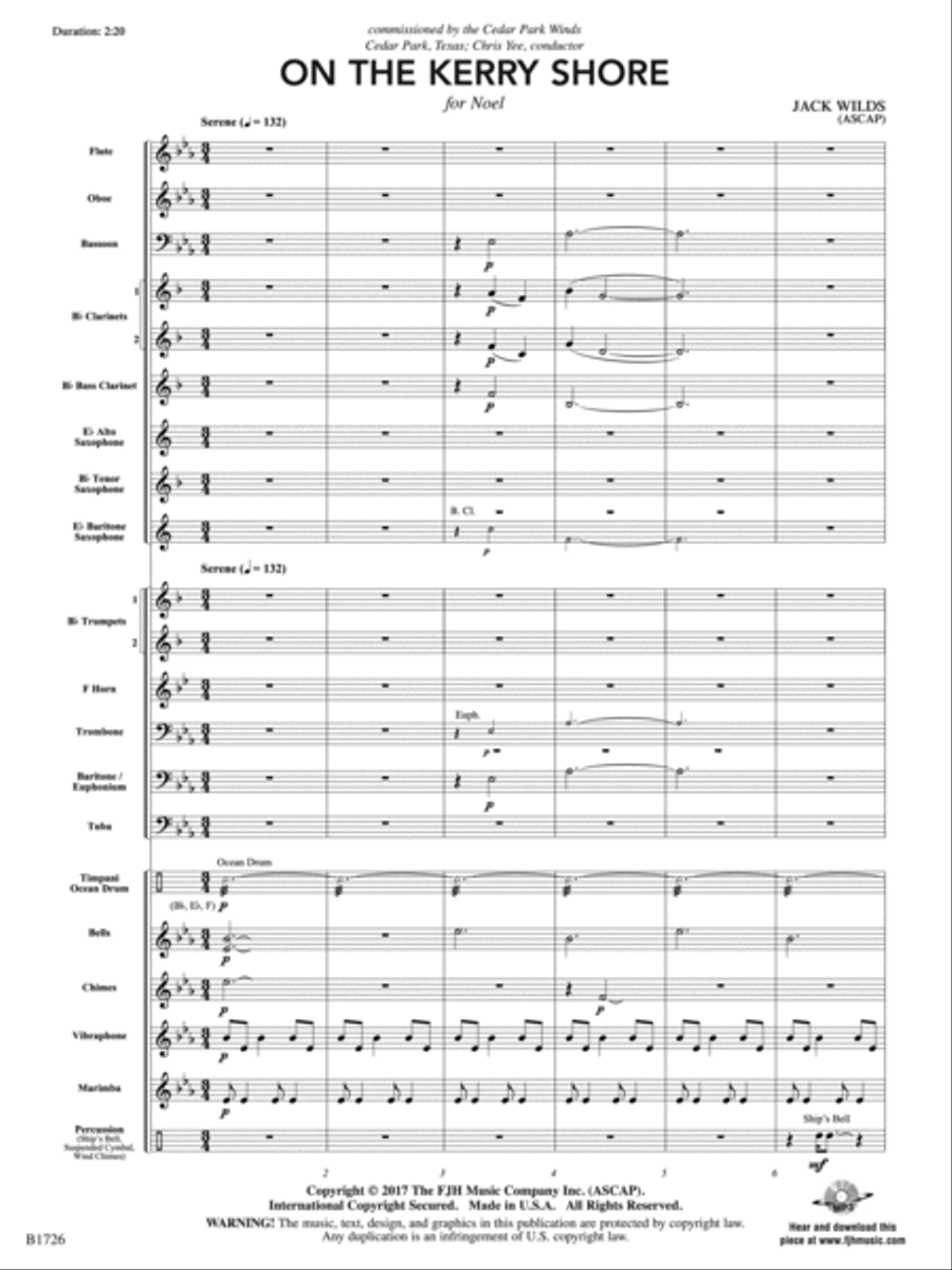 On the Kerry Shore: Score Concert Band scores gallery preview page 4