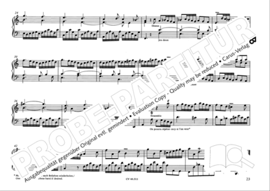 Orgelwerke des 16.-18. Jahrhunderts Piano scores gallery preview page 30