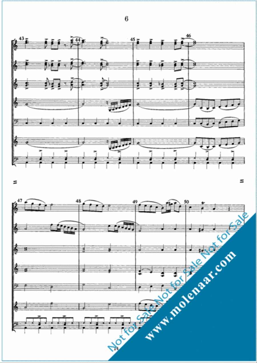 Sinfonia Alla Barocco Accordion Orchestra scores gallery preview page 10