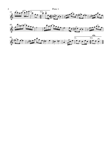 The Sycamore, A Concert Rag (1904), by Scott Joplin, arranged for 2 Flutes & Bassoon image number null