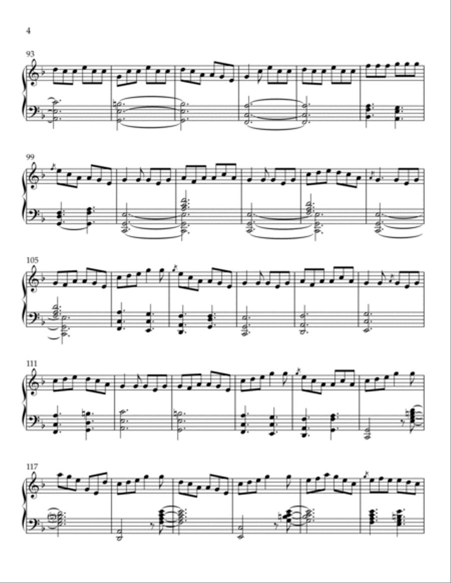THE LARK IN THE MORNING Piano Solo scores gallery preview page 5
