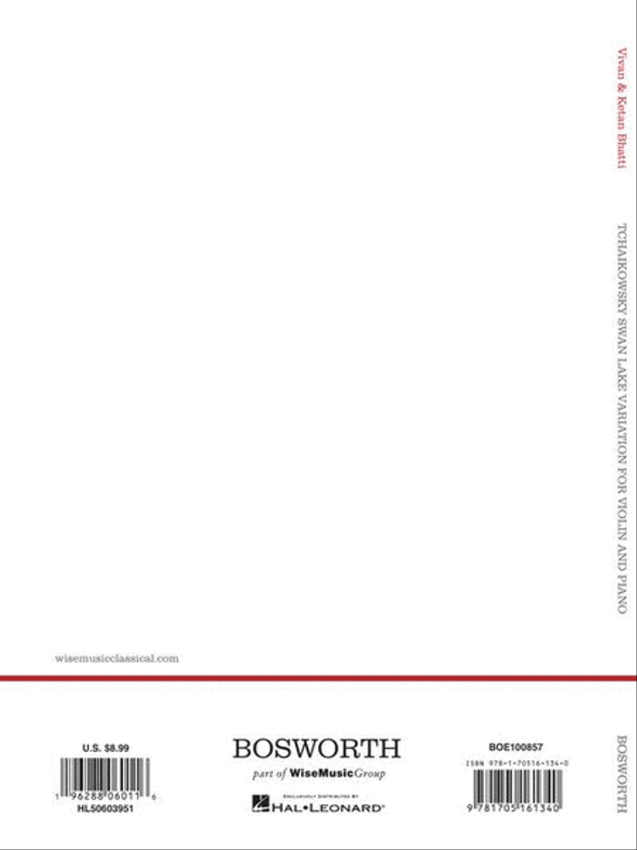 Tchaikovsky Swan Lake Variation (after Scene Moderato, Op. 20) Violin Solo scores gallery preview page 7