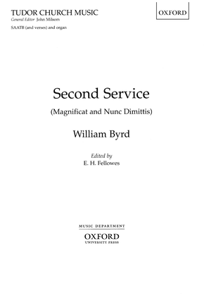 Book cover for The Second Service (Magnificat and Nunc Dimittis)