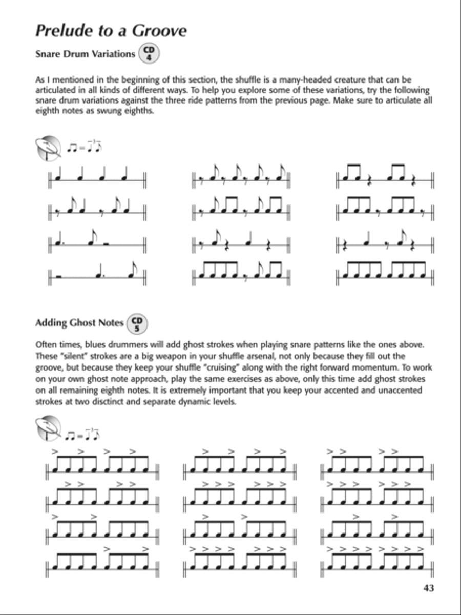 The Commandments of Early Rhythm and Blues Drumming Drum Set scores gallery preview page 9