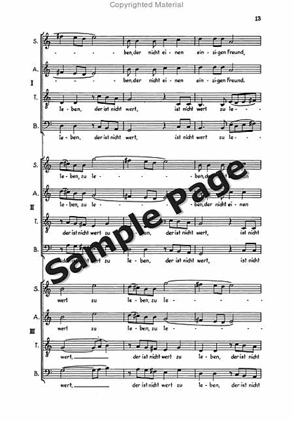 Festliche Kantate Full Score