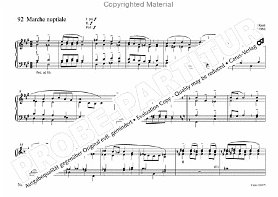 Freiburger Orgelbuch: Stammteil Organ Solo scores gallery preview page 207