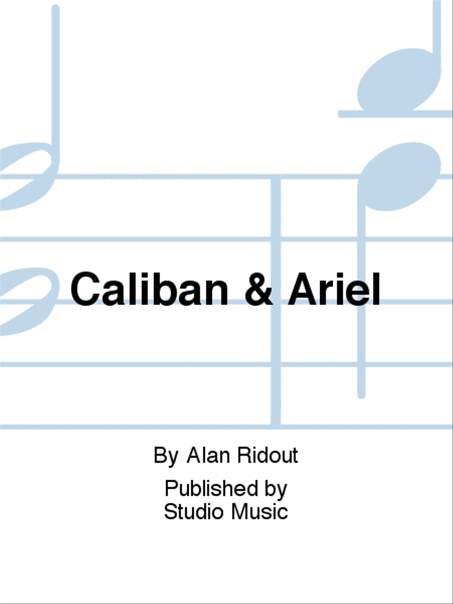 Caliban & Ariel Bassoon Solo scores gallery preview page 1