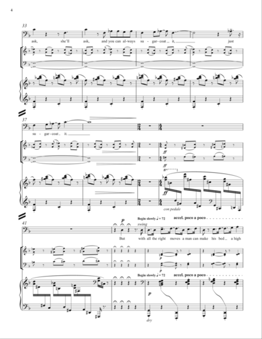 Mr. Smooth Piano Trio scores gallery preview page 4
