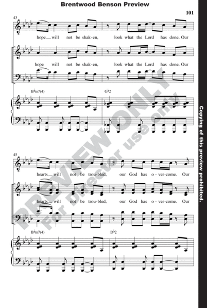 Peace, Hope and Joy (Choral Book) image number null