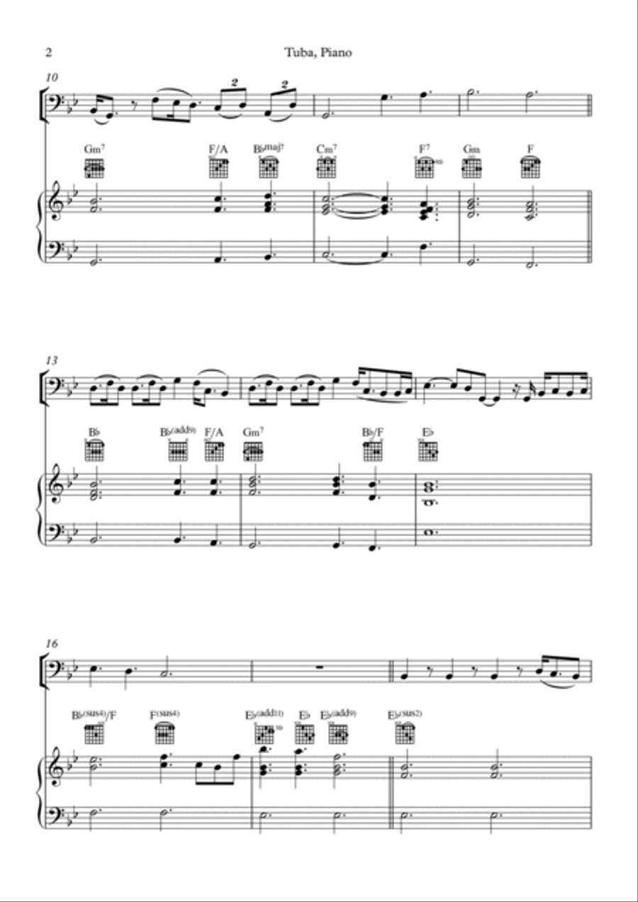 A Thousand Years A Thousand Years Tuba scores gallery preview page 2