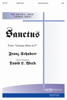 Book cover for Sanctus