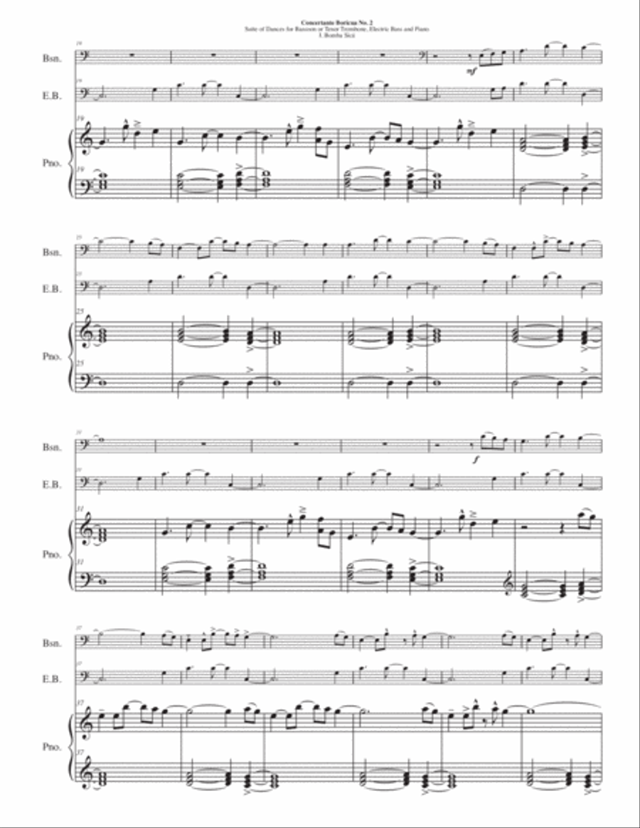 Concertante Boricua No. 2 Small Ensemble scores gallery preview page 3