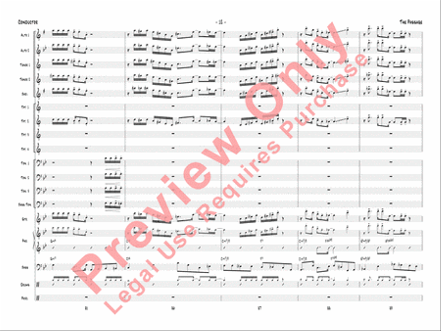 The Passage The Passage Jazz Ensemble scores gallery preview page 15