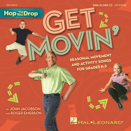 Get Movin' by John Jacobson CD - Sheet Music