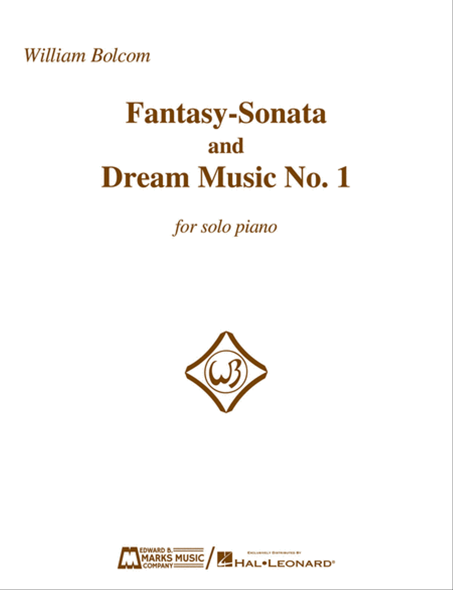 Fantasy-Sonata and Dream Music No. 1 Piano Solo scores gallery preview page 1