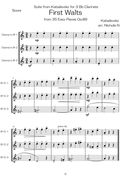 A Fable (from "24 Little Pieces (grades 1 And 2) Op. 39")