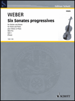Book cover for Six Sonates Progressives