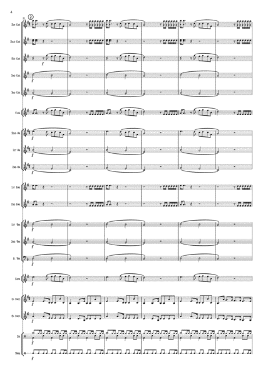 Ruby Brass Band scores gallery preview page 5