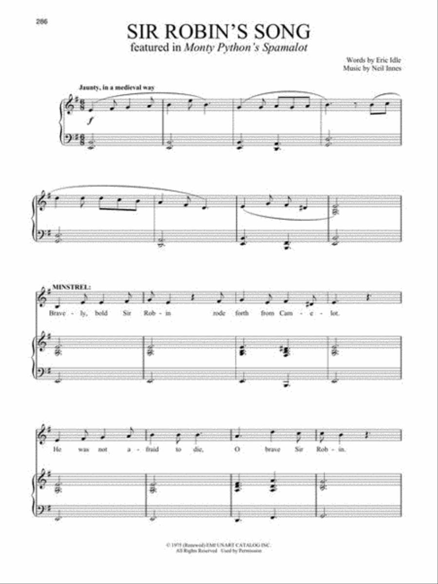 The Giant Book of Songs for Teens from Musicals – Young Men's Edition Piano, Vocal scores gallery preview page 8