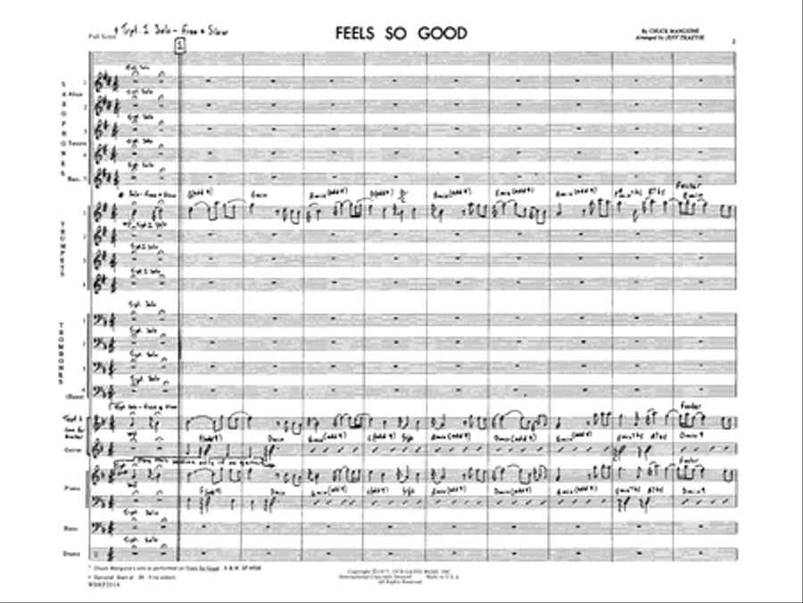 Feels So Good Feels So Good Jazz Ensemble scores gallery preview page 4