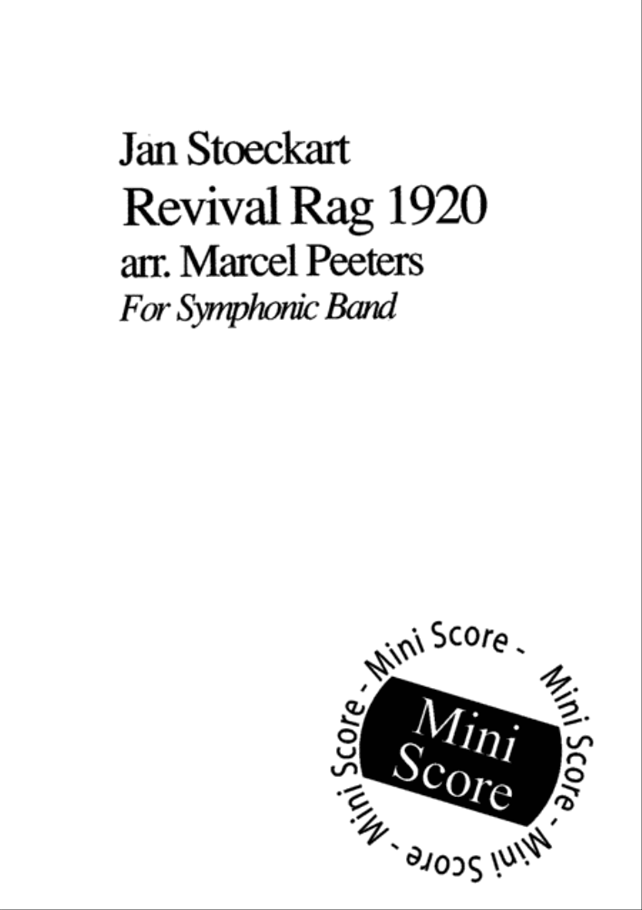 Revival Rag 1920 Big Band scores gallery preview page 3
