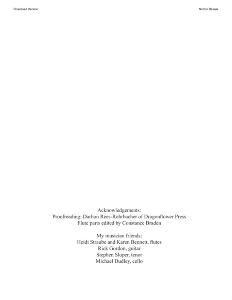Christmas With Friends for Harp with Flute and Cello Small Ensemble scores gallery preview page 3