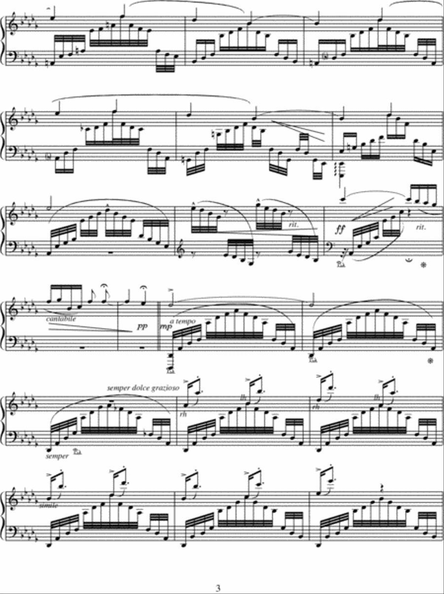 Don't Ask Me Why Piano Solo scores gallery preview page 4