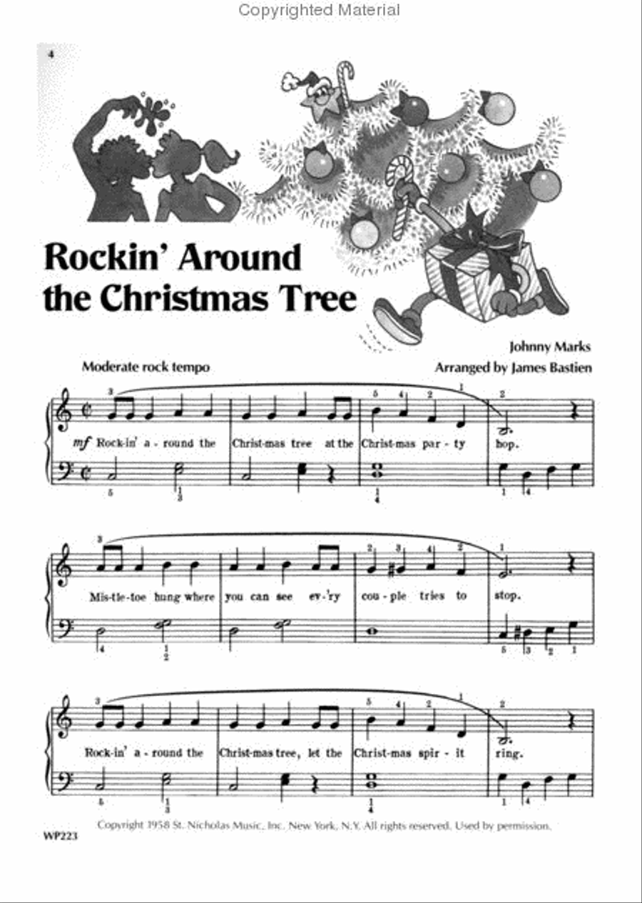 Popular Christmas Songs, Level 3 Piano Method scores gallery preview page 2