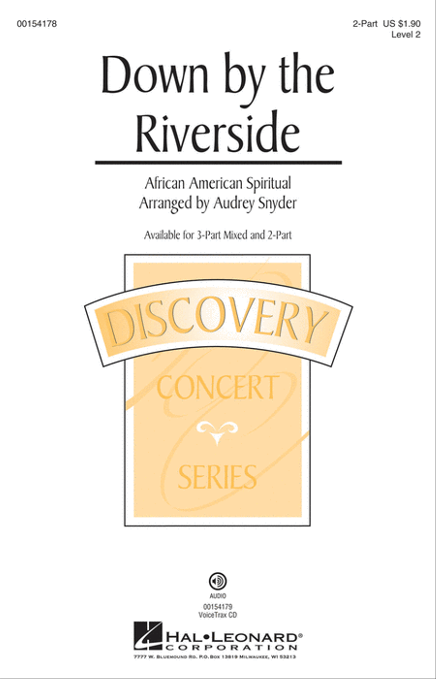 Down by the Riverside 2-Part scores gallery preview page 1