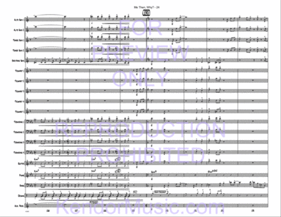 Me Then, Why? Me Then, Why? Jazz Ensemble scores gallery preview page 55